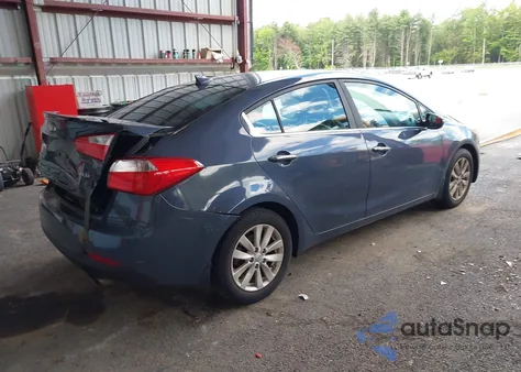 2014 Kia Forte Ex from USA, damaged, VIN KNAFX4A80E5054309